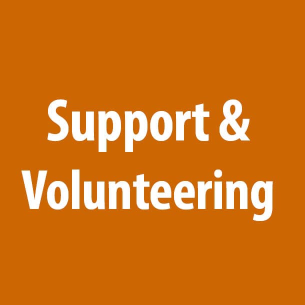 Support & Volunteering